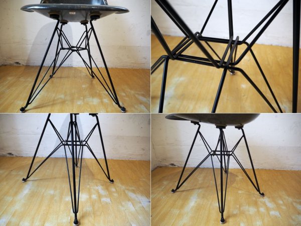 モダニカ MODERNICA サイドシェルチェア Side shell chair ブラック エッフェルベース エレファント DSR  Los Angeles ★