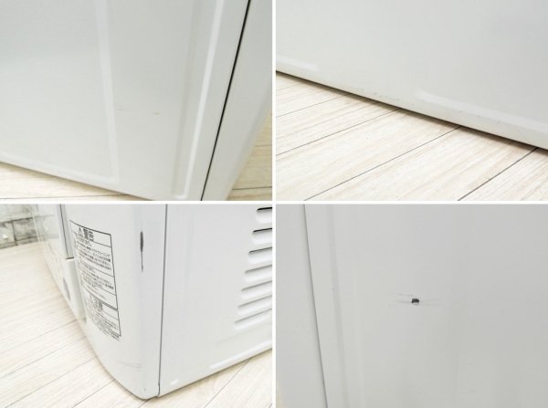 東芝 TOSHIBA ED-60C 電気衣類乾燥機 ピュアホワイト 2017年製 6.0kg ●