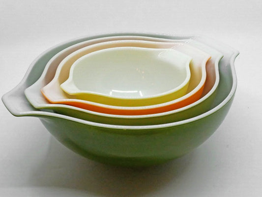 コーニング CORNING オールドパイレックス OLD PYREX シンデレラボウル 4色セット USビンテージ ●