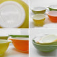 コーニング CORNING オールドパイレックス OLD PYREX シンデレラボウル 4色セット USビンテージ ●