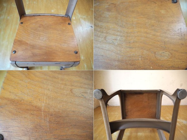 US ビンテージ アメリカンシーティング American Seating Company スクールチェア ENVOY School chair 50年代 ★