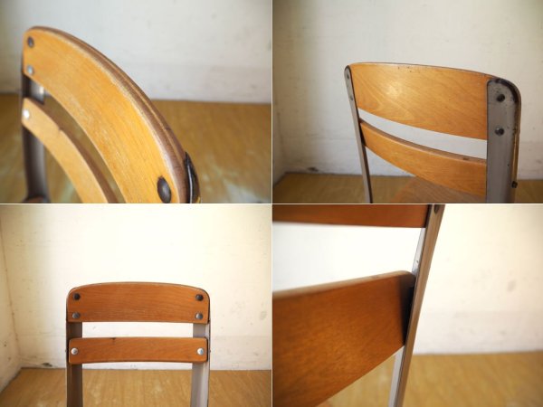US ビンテージ アメリカンシーティング American Seating Company スクールチェア ENVOY School chair 50年代 ★