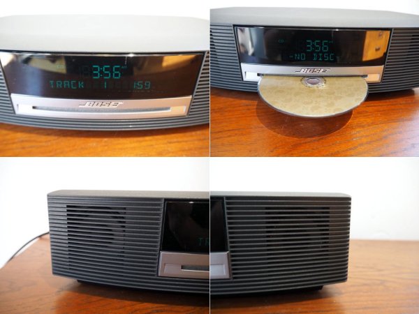 ボーズ BOSE ウェイブ ミュージック システム CDラジオ Wave music system Wave Radio AWRCCB リモコン FMアンテナ スロットイン CD ★