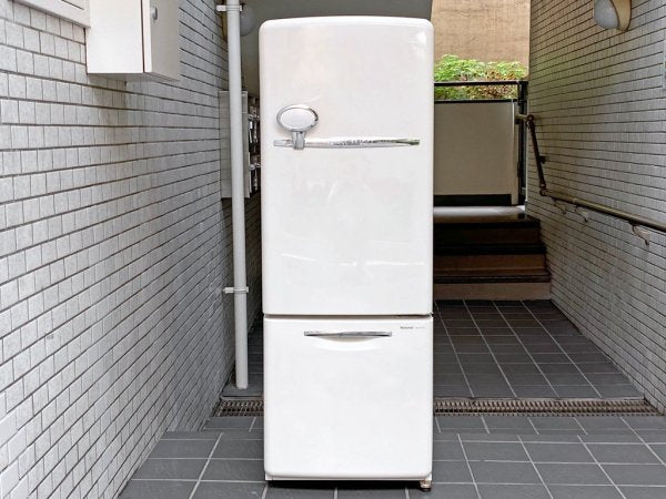 ナショナル National ウィル WiLL FRIDGE mini パーソナルノンフロン冷凍冷蔵庫 フリッジミニ ホワイト 廃盤 2003年製 162L オリジナル ノスタルジックデザイン ■