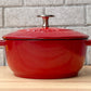 ストウブ staub ワナベ Wa-NABE Sサイズ チェリー色 キャセロール 両手鍋 IH対応 フランス製 ■