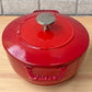 ストウブ staub ワナベ Wa-NABE Sサイズ チェリー色 キャセロール 両手鍋 IH対応 フランス製 ■
