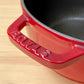 ストウブ staub ワナベ Wa-NABE Sサイズ チェリー色 キャセロール 両手鍋 IH対応 フランス製 ■