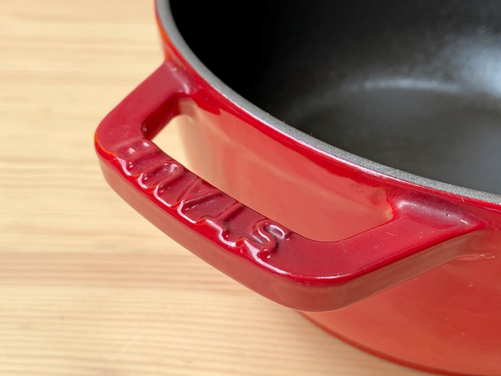 ストウブ staub ワナベ Wa-NABE Sサイズ チェリー色 キャセロール 両手鍋 IH対応 フランス製 ■