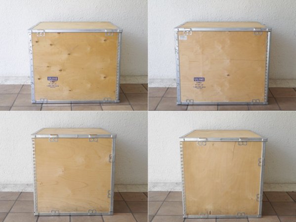 ユーライン ULINE ウッドクレイト Wood Crate コンテナボックス ウッドボックス ACME Furniture取り扱い 工業系 ◇