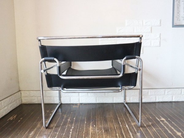 ワシリーチェア Wassily Chair 本革 マルセルブロイヤー バウハウス 名作家具 モダニズムデザイン  リプロダクト品 ◎