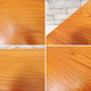天童木工 Tendo プライウッド 座卓 ローテーブル ケヤキ材 乾三郎デザイン W106cm ●