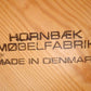 Hornbaek Mobelfabrik ビンテージ ローテーブル サイドテーブル チーク材 北欧家具 デンマーク  ♪