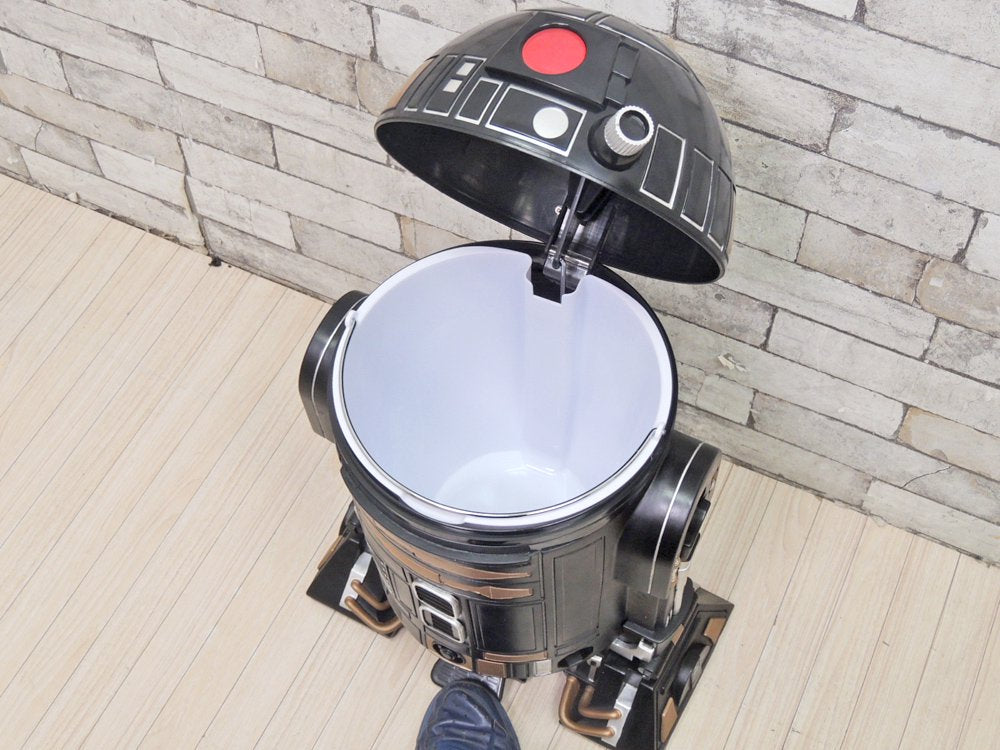 スターウォーズ STAR WARS R2D2 ペダルビン ダストボックス ブラック 日本250個限定カラー ●