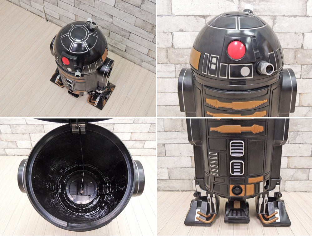 スターウォーズ STAR WARS R2D2 ペダルビン ダストボックス ブラック 日本250個限定カラー ●
