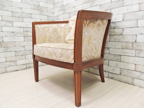 ドレクセル ヘリテイジ DREXEL HERITAGE トライユン TRIUNE アップホルスタリーチェア UPHOLSTERY CHAIR アメリカ US家具 A ●