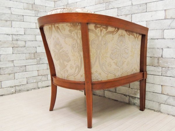 ドレクセル ヘリテイジ DREXEL HERITAGE トライユン TRIUNE アップホルスタリーチェア UPHOLSTERY CHAIR アメリカ US家具 Ｂ ●