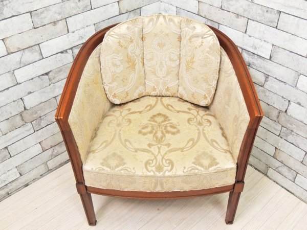 ドレクセル ヘリテイジ DREXEL HERITAGE トライユン TRIUNE アップホルスタリーチェア UPHOLSTERY CHAIR アメリカ US家具 Ｂ ●