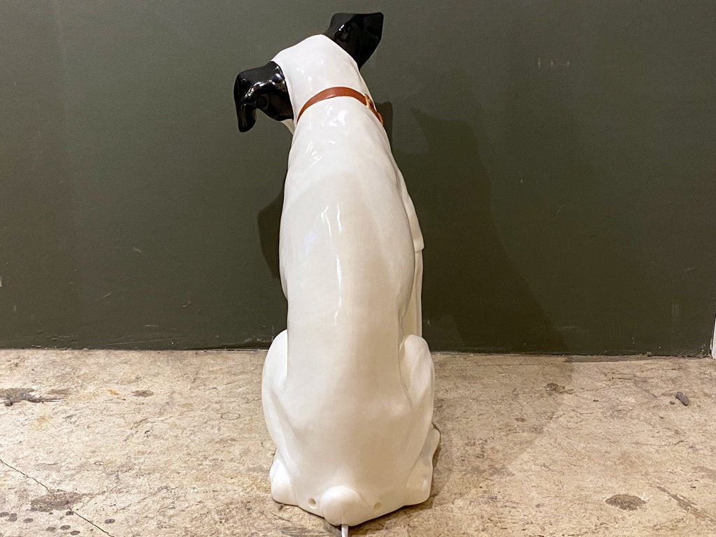 ビクター Victor ニッパー NIPPER 犬 照明 テーブルランプ 高43cm 樹脂製 ソフビ 昭和レトロ 希少 ■