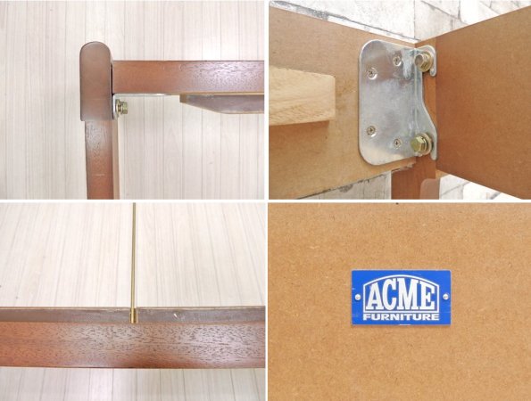 アクメファニチャー ACME FURNITURE デルマー DELMAR ダブルベッド アメリカンビンテージスタイル ●