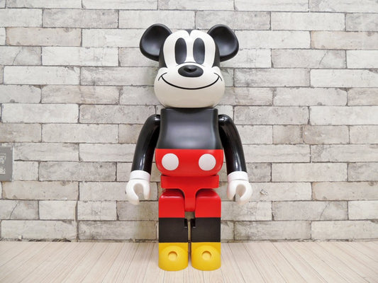 メディコムトイ MEDICOM TOY ベアブリック BE@R BRICK 1000% ミッキーマウス Mickey Mouse ディズニー Disney 高71cm 初期型 2009年 希少  ●