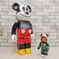 メディコムトイ MEDICOM TOY ベアブリック BE@R BRICK 1000% ミッキーマウス Mickey Mouse ディズニー Disney 高71cm 初期型 2009年 希少  ●