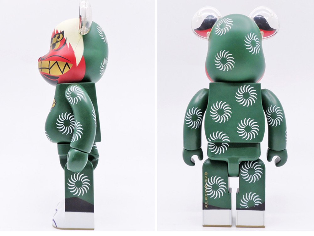 メディコムトイ MEDICOMTOY ベアブリック BE@RBRICK 獅子舞 400% 2012年発売 限定品 ●