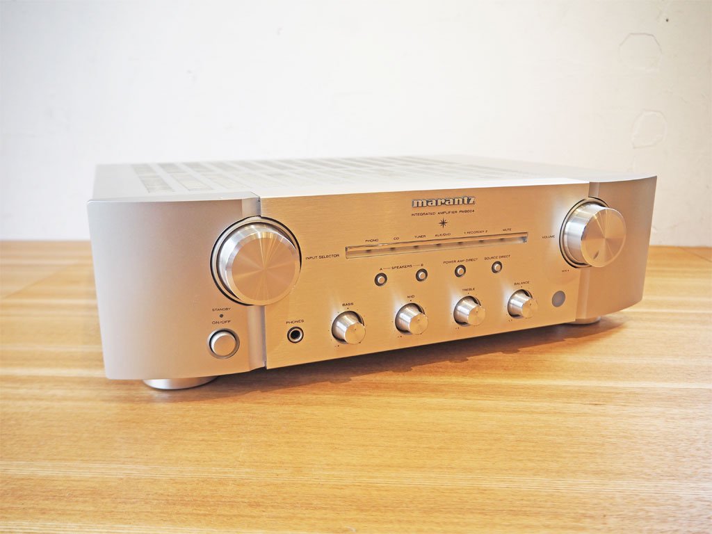 マランツ marantz プリメインアンプ PM8004 CD/SACDプレーヤー パワーアンプ 2011年製 リモコン付 ★