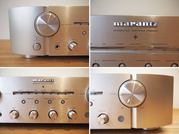 マランツ marantz プリメインアンプ PM8004 CD/SACDプレーヤー パワーアンプ 2011年製 リモコン付 ★