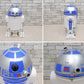 ハートアートコレクション Heart Art Collection スターウォーズ STAR WARS R2D2 ペダルビン ダストボックス ホワイト ●