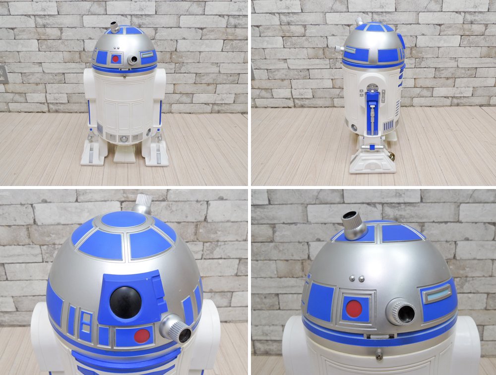 ハートアートコレクション Heart Art Collection スターウォーズ STAR WARS R2D2 ペダルビン ダストボックス ホワイト ●