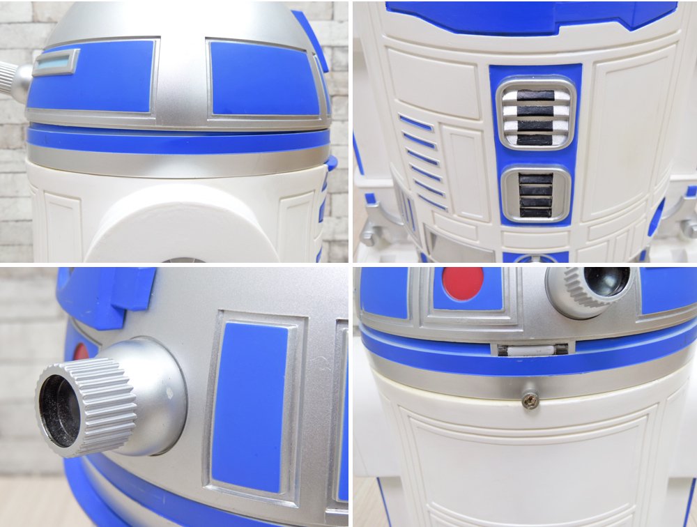 ハートアートコレクション Heart Art Collection スターウォーズ STAR WARS R2D2 ペダルビン ダストボックス ホワイト ●