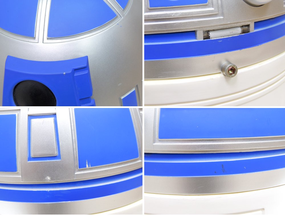 ハートアートコレクション Heart Art Collection スターウォーズ STAR WARS R2D2 ペダルビン ダストボックス ホワイト ●