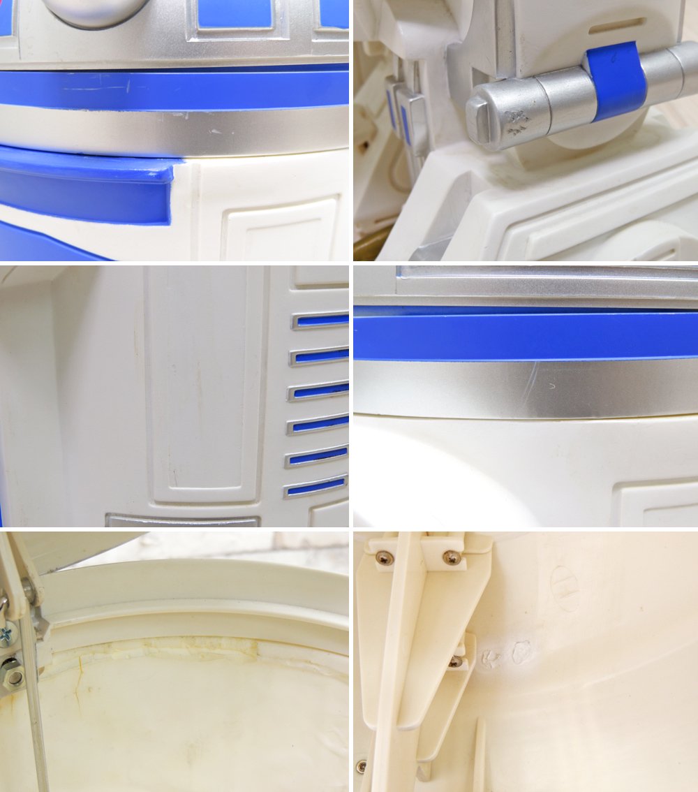ハートアートコレクション Heart Art Collection スターウォーズ STAR WARS R2D2 ペダルビン ダストボックス ホワイト ●