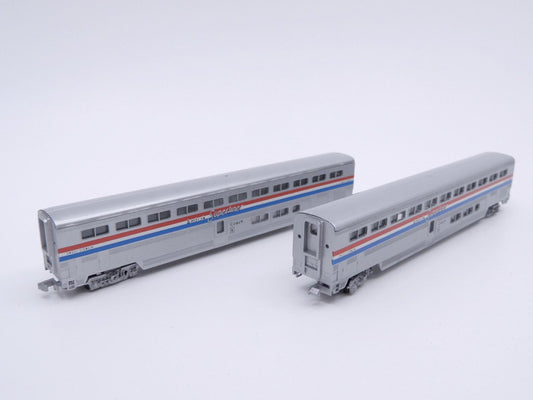 コンコー CON-COR アムトラック Amtrak スーパーライナー Super Liner 2両セット Nゲージ ケース付 鉄道模型 ●