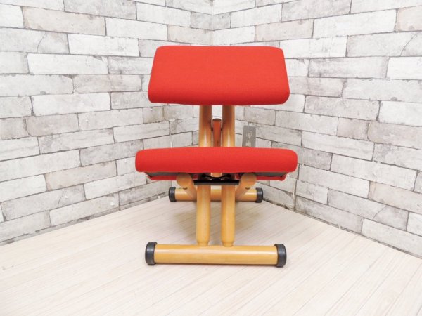 ストッケ STOKKE ヴァリエール VARIER マルチバランス MULTI レッド ジュニア用アタッチメント付き ノルウェー ●