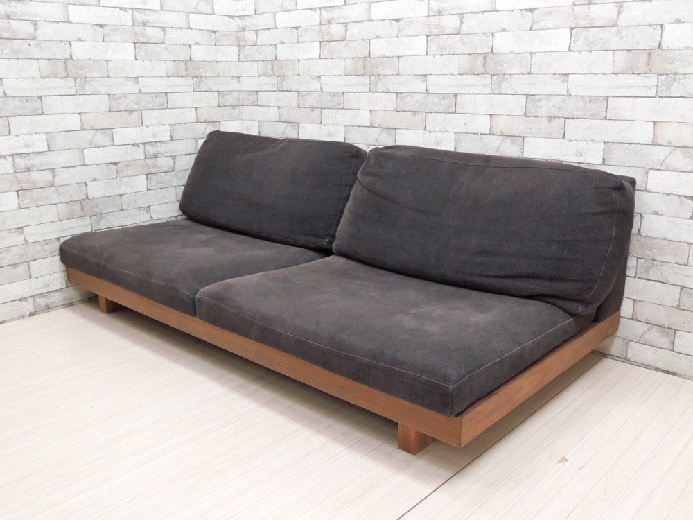 マスターウォール Master Wal ダニッシュソファ DANISH SOFA 3シーター 180 3人掛けソファ 無垢ウォールナット ●