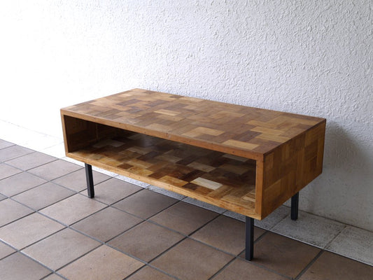 アクメファニチャー ACME Furniture トロイ コーヒーテーブル TROY COFFEE TABLE チーク古材 工業系 ◇