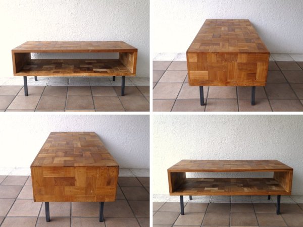 アクメファニチャー ACME Furniture トロイ コーヒーテーブル TROY COFFEE TABLE チーク古材 工業系 ◇