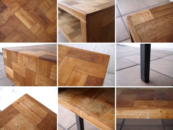 アクメファニチャー ACME Furniture トロイ コーヒーテーブル TROY COFFEE TABLE チーク古材 工業系 ◇