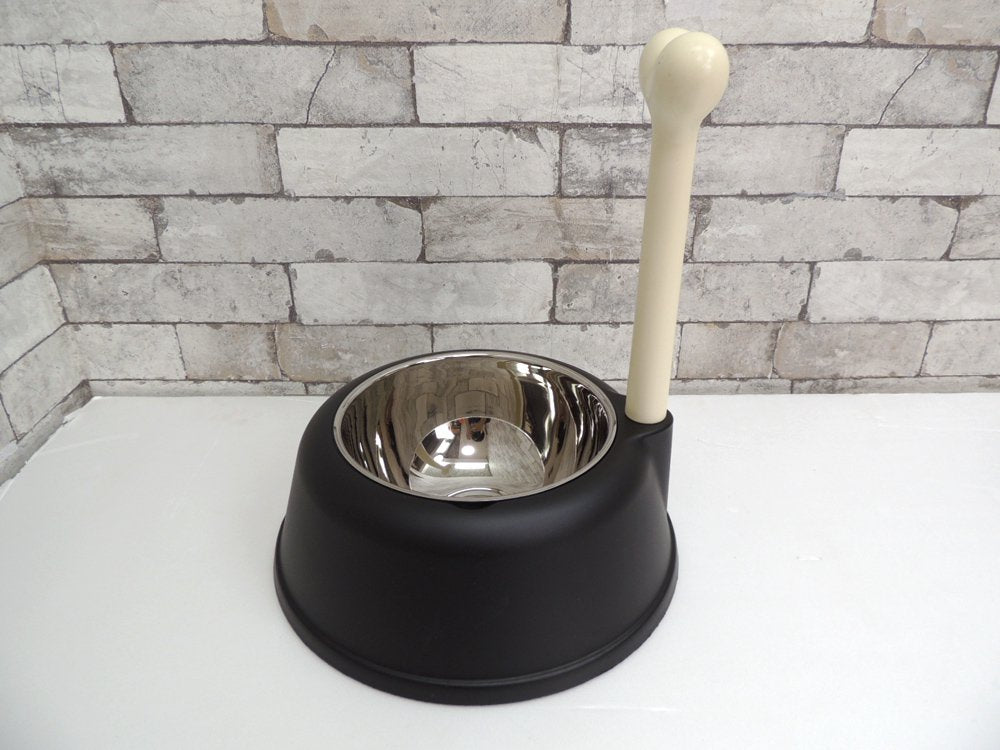 アレッシィ ALESSI ルピタ LUPITA ドッグフードボウル DOG BOWL ブラック 未使用品 元箱付 ●