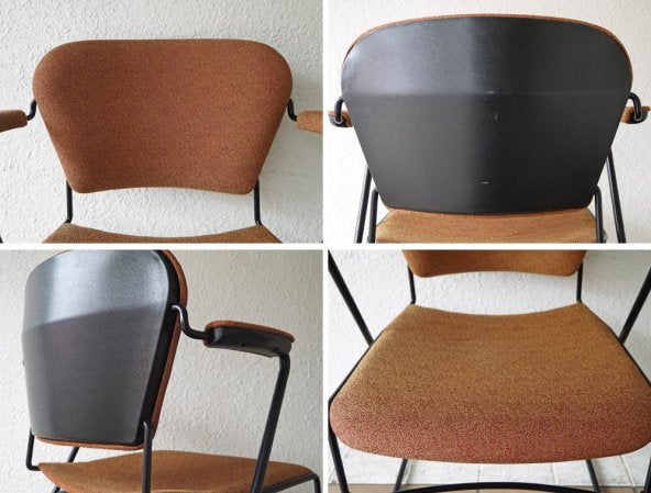 Krueger International ペリー スタッキングチェア Perry Chair ハーフアームチェア USヴィンテージ チャールズ O. ペリー デザイン A ◇