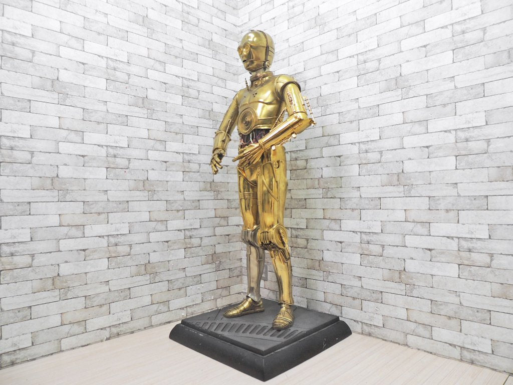 サイドショー Side show スターウォーズ STAR WARS ライフサイズ C-3PO 1/1 フィギュア 等身大 希少 アメリカ 限定品 ジャンク品 ●