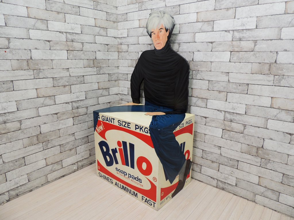 Kathy Callahan アンディ・ウォーホル Warhol and His Brillo Box 1991年 世界125台限定 ED.8/125 激レア 希少 ブリロ オブジェ チェア ●