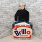 Kathy Callahan アンディ・ウォーホル Warhol and His Brillo Box 1991年 世界125台限定 ED.8/125 激レア 希少 ブリロ オブジェ チェア ●