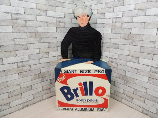 Kathy Callahan アンディ・ウォーホル Warhol and His Brillo Box 1991年 世界125台限定 ED.8/125 激レア 希少 ブリロ オブジェ チェア ●