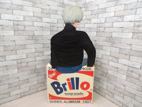 Kathy Callahan アンディ・ウォーホル Warhol and His Brillo Box 1991年 世界125台限定 ED.8/125 激レア 希少 ブリロ オブジェ チェア ●