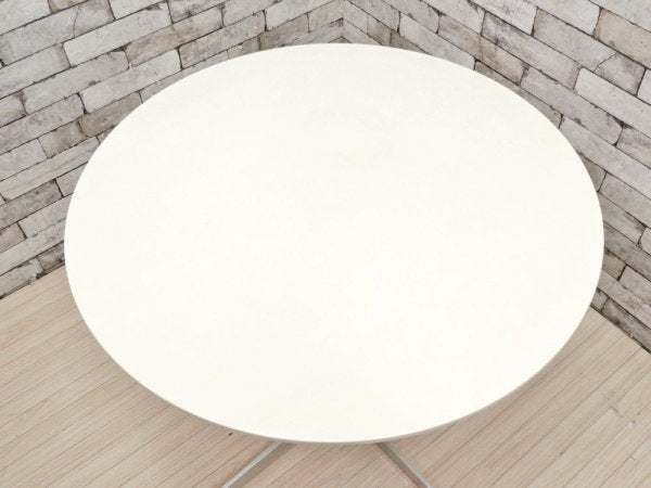 アダル ADAL メラミントップ システムテーブル カフェテーブル ラウンド ホワイト Φ80cm 定価: \51,400- ●