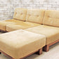 トラックファニチャー TRUCK FURNITURE ラウンジソファ オットマン LOUNGE SOFA OTTOMAN コーデュロイ ウォールナット無垢材 定価：￥94,820- ●