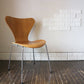 フリッツハンセン Fritz Hansen セブンチェア Seven Chair アルネヤコブセン Arne Jacobsen ナッツ ナチュラル 廃盤カラー デザイナーズ B ◎