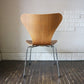 フリッツハンセン Fritz Hansen セブンチェア Seven Chair アルネヤコブセン Arne Jacobsen ナッツ ナチュラル 廃盤カラー デザイナーズ A ◎